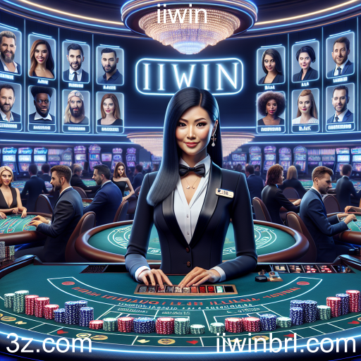 A Experiência Imersiva do Cassino Ao Vivo no iiwin